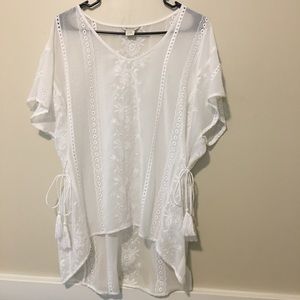 Ariat Sheer Lace Top